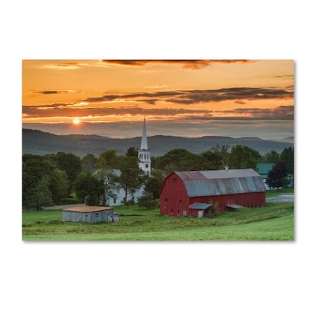 Michael Blanchette Photography 'A Farm And A Prayer' Canvas Art,16x24